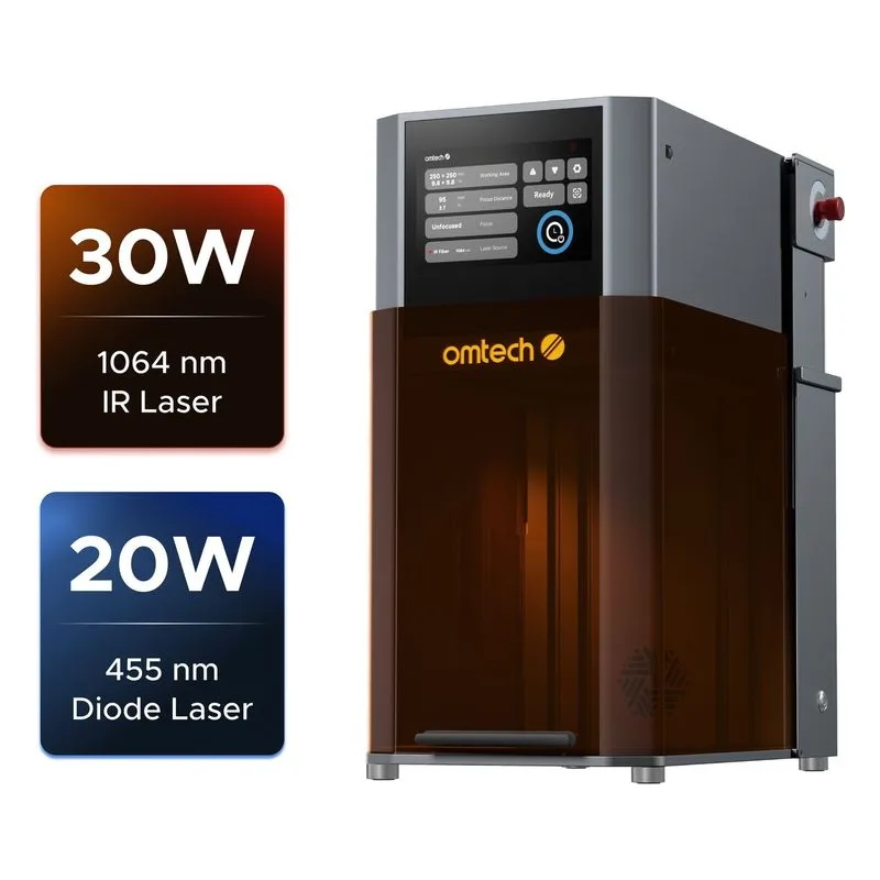 OMTech Solis Duo Fiber Dual